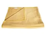 Allergiker Kuscheldecke kochfest 140x200 cm, gold- gelb