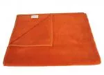 Allergiker Kuscheldecke kochfest 140x200 cm, terra- orange