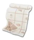 Bio Baby & Kinder Kuscheldecke, zimt-natur