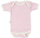 Ringel Body kurzarm rosa