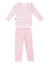 Lotties Bio Ringel Wäsche- Set 2-teilig rosa