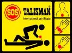 SOS Talisman Aufkleber